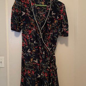 The Kooples Silk Wrap Dress